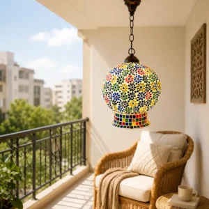 Glass Hanging Lamp