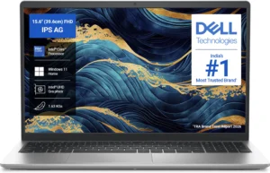 DELL Inspiron 15 (Core i3 14th Gen) Intel Core 3 100U - (8 GB/512 GB SSD/Windows 11 Home) DC15250 Thin and Light Laptop (15 Inch, Platinum Silver, 1.63 Kg, With MS Office)